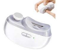 2025 Nuevo Cortauñas Eléctrico, Ponchado Automático De Uñas,Recortador De Uñas Inalámbrico,Sin Ruido, Operación A Un Tacto, Lima De Uñas Portátil Para Niños, Personas Mayores Y Adultos