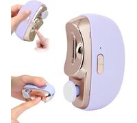 2025 Nuevo Cortauñas Eléctrico, Ponchado Automático De Uñas,Recortador De Uñas Inalámbrico,Sin Ruido, Lima De Uñas Portátil Para Niños,Operación A Un Tacto, Personas Mayores Y Adultos (Púrpura)
