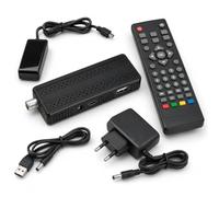 2025 Nuevo Decodificador TDT TV DVB-T T2 H265 HEVC FTA Full HD PVR, USB, HDMI, SCART, Sintonizador de TV Digital Terrestre, Receptor Digital de Alta Definición Full HD 1080p