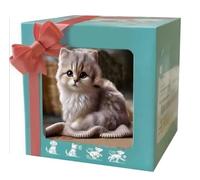 2025 Nuevo Gato Robot con IA Que Actúa como Un Gato Real, con Un Andar Realista, Maullidos y Movimientos de Cola. Juguete Robótico Interactivo Gray