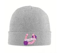 2025 Nuevo Gorro de Punto Good Luck Babe Chappell Roan Gorro ConSombrero Interior Cálido Nuevo Gorro de la Gira Princesa del Medio Oeste 2024 para Hombres Mujeres
