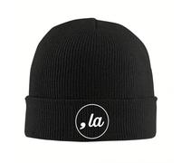 2025 Nuevo Kamala Harris Coma LA Gorros de Punto 2024 Gorros de Otoño Invierno Gorra Casual Cálida Hombres Mujeres