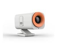 2025 Nuevo Mini Proyector, Sistema Android 12, Diseño Portátil Plegable, Enfoque Manual, Compatible con 1080P, Cine en Casa LED for Dormitorio de Viajes al Aire Libre