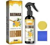 2025 Nuovo lucidante spray alla cera d'api per il legno, spray alla cera d'api naturale, per soggiorno, cucina, mobili e pavimenti in legno (1pcs)