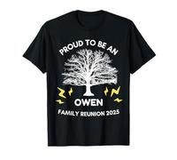 2025 Owen Family Reunion Gathering Árbol genealógico a Juego Camiseta
