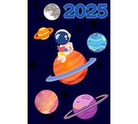 2025 Page-A-Day Diary | One Page for Each Day | Planets: Astronaut planet daily journal