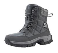 2025 par de botas de invierno botas de nieve acolchadas engrosadas zapatos de algodón cálido encontrar zapatos de mujer verano, gris, 40 EU