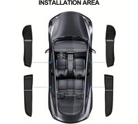 2025 para Tesla de Almacenamiento Lateral Puerta 3 Highland 2024 2025 Forros Bolsillos Porta Accesorios Organizador Bandeja Inserción Delantera Trasera, Protector TPE 4 Piezas