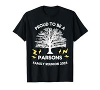 2025 Parsons Family Reunion Gathering Árbol genealógico a Juego Camiseta