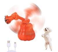 2025 - Pelota interactiva para perros, juguete de bola móvil activa con luz LED para perros y gatos, bola rodante eléctrica recargable con juguetes interactivos activados por movimiento para mascotas