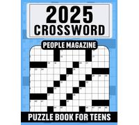 2025 People Magazine Crossword Puzzle Book For Teens: Puzzles Designed for Fans of Celebrity Gossip