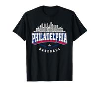 2025 Philadelphia Team Skyline Word Art Kyle Schwarber MLBPA Camiseta