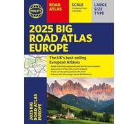 2025 Philips Big Road Atlas Of Europe
