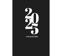 2025 Planner & Journal: 6x9 Hardcover | One Page Per Day | Income & Expense Tracker | Annual & Monthly Calendar | Gift for Organized Individuals