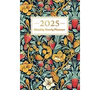 2025 Planner Vintage - 2025 Weekly Monthly Planner, January 2025 - December 2025, 6" x 9", Paperback Planner with 135 Calendar Notes Page: Time ... School, and Daily Life as Art Lover, Designer
