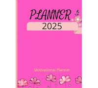 2025 Planner - Weekly and Monthly Planner for Women | Tabbed Organizer, January to December Calendar, Perfect for Office and Personal Life (Pink)