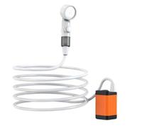 2025 portable camping shower for outdoors, Upgrade Rechargeable Electric small shower caddy portablewith Multiple Spray Modes for Camping, Hiking, Traveling,RV (Upgraded model 5000 mAh)