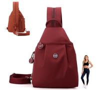 2025 Premium 3 in 1 Anti-Theft Travel Tote Bag, Waterproof 2-Way Commuter Bag, Large Capacity Oxford Convertible Shoulder Bag (Red)