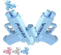 2025 Reverse Prank Water Gun, Upgraded Prank Water Gun, 2025 Upgraded Double-Sided Reverse Prank Surprise Water Gun, he First Choice for Pool Party, Beach (Blue*2)