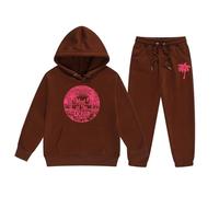 2025 Ropa Infantil para niñas Conjunto Casual de Verano Girasol Camiseta Manga Corta Pantalones Cortos Streetwear Moderno 2 Piezas Chándal niños a 11 años