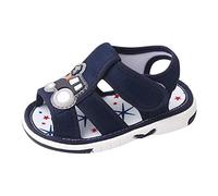 2025 Sandalias Bebé Niña Verano Flor Zapatos Transpirable Cómodo Moda Desnudo Pies Ortopédico Sandalia Deporte Claqueta Antideslizante Zapatos Para Piscina Y Playa, azul, 20 EU