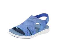 2025 Sandalias De Moda Mujer CuñA CóModas Comodas Y Elegantes Lavable Verano Para Caminar Zapatos Ideales Primavera-Verano
