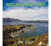 2025 Scotland Calendar: Scotland's West Coast - Wall Calendar - Month to View - 12 Month