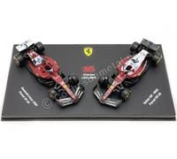 2025 Set 2 Ferrari SF-25 F1 Nº16 Charles Leclerc Seasonal Livery + GP Italia 1:6