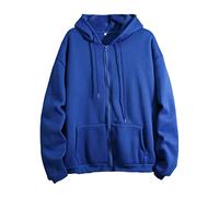 2025 sudadera con capucha mujer con cremallera de manga larga extragrande cálido cómodo Streetwear de gran tamaño con bolsillo y cordón chaqueta fitness suave capa suéter barato para primavera otoño