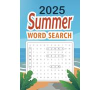 2025 Summer Word Search: 1900 Words Large Print Puzzle Book for seniors and Adults with Solutions