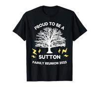 2025 SUTTON Family Reunion Gathering Árbol genealógico a juego Camiseta
