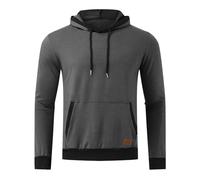 2025-Sweat Camisa Hombre Manga Larga - Sudadera con Capucha Casual Color Surtido con Cordón y Bolsillo Chic Sudadero Cómodo Clásico Paspartú Simple Sudadera Sudadera Sudadera