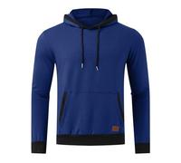 2025-Sweat Camisa Hombre Manga Larga - Sudadera con Capucha Casual Color Surtido con Cordón y Bolsillo Chic Sudadero Cómodo Clásico Paspartú Simple Sudadera Sudadera Sudadera