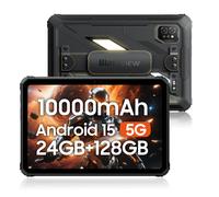 2025 Tableta Blackview Active 7 4G Celular 11" 24 GB/128 GB Lámpara de camping