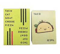 2025 Taco Cat Cheese Pizza Game Family Party English Card Games for Adults,Teens,Kids
