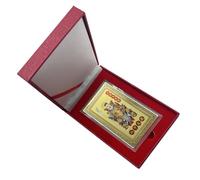 2025 Tarjeta de amuleto Tai Sui,Tarjeta de Tai Sui - Año de los Ornos de Oración Tarjeta Tradicional,2025 Tarjeta dorada de amuleto chino para protección, buena suerte, éxito auspicioso
