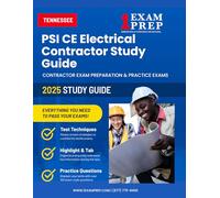 2025 Tennessee PSI CE Electrical Contractor Study Guide: Contractor Exam Preparation & Practice Exams