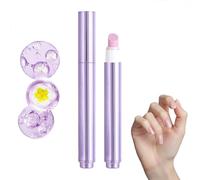 2025 Upgrade 3-en-1 Nail Care Pen,Nail Essence Pen With Cerámic Tip,Sassy Tip Cuticle Pusher Pens, For Hangnails, Dry, Strengthen Brighten Nails Care