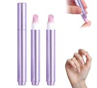 2025 Upgrade 3-in-1 Nail Care Pen,3-in-1 Cuticle Oil Pen Cuticle Pusher Nail Oil Pen with Ceramic Tip, for Hangnails,Dry & Damaged Nails,Moisturize Strengthen Brighten (2 Pcs)