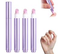 2025 Upgrade 3-in-1 Nail Care Pen,3-in-1 Cuticle Oil Pen Cuticle Pusher Nail Oil Pen with Ceramic Tip, for Hangnails,Dry & Damaged Nails,Moisturize Strengthen Brighten (3 Pcs)