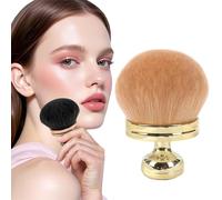 2025 Upgrade Extra Large Body Makeup Brush for Self Tanner - Body Makeup Brush, Large Self Tanning Brush, Oval Face Leg Makeup Brushs, for Face & Leg - Sunscreen Applicator (Gold)