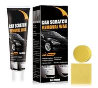 2025 Upgrade New Car Scratch Repair Wax - Complete Car Scratch Remover Kit with Polishing Paste, Wipe & Sponge - Suitable for Various Surfaces of Cars (1 Pcs)