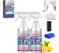2025 Upgraded Bathroom Descaler Foam Cleaner Spray, Multipurpose Powerful Stubborn Stains Cleaner, Easy To Use - 60ml (2)