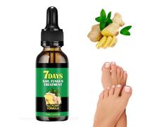 2025 Upgraded Beauras Nail Fungus Treatment New Formula Beauras 7 Day Nail Fungus Treatment - Ginger & Herbal Serum for Toenail & Fingernail Repair, Strengthen Brittle Peeling Nails (1 Pcs)