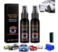 2025 Upgraded Fluxfade Nano Car Spray, Flux Fade Nano Car Spray, Quick Effect Coating Agent for Car, Coating Polishing Spraying for All Cars (2, 30ml)