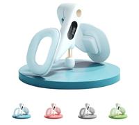 2025 Upgraded Inner Thigh Exerciser, LED Display Pelvic Floor Trainer for Women, Adjustable Resistance, 360° Hip Trainer for Thigh (Blue)