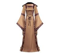 2025 Vestido Medieval Mujer Gran Tamaño Gótico Victoriano Steampunk Vintage Steampunk Medievale Traje Medieval Mujer Vestido Victoriano Vestidos Vestidos Halloween Renacimiento