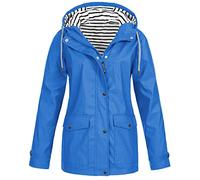 2025 Vêtements Imperméables Femme Veste Coupe-Vent Avec Poches Et Doublure Zippée Couleur Unie Manteau Coupe-Vent De Imperméables Pour Femmes Veste De Pluie Pour Femme Vestes De Extérieur Blazer