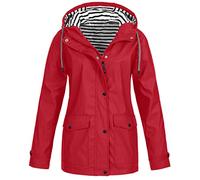 2025 Vêtements Imperméables Femme Veste Coupe-Vent Avec Poches Et Doublure Zippée Couleur Unie Manteau Coupe-Vent De Imperméables Pour Femmes Veste De Pluie Pour Femme Vestes De Extérieur Blazer