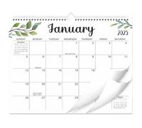 2025 Wall Calendar, 15 x 12" Creative Family Planner, Monthly Calendar from Jan 2025-June 2026, Thick Paper with Dates & Block for Classroom Home Decor